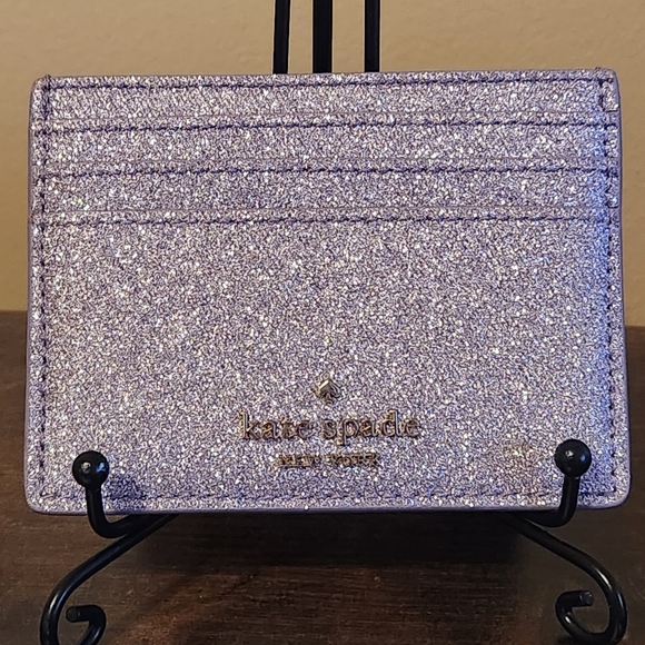 kate spade Accessories - KATE SPADE SHIMMER CARD HOLDER